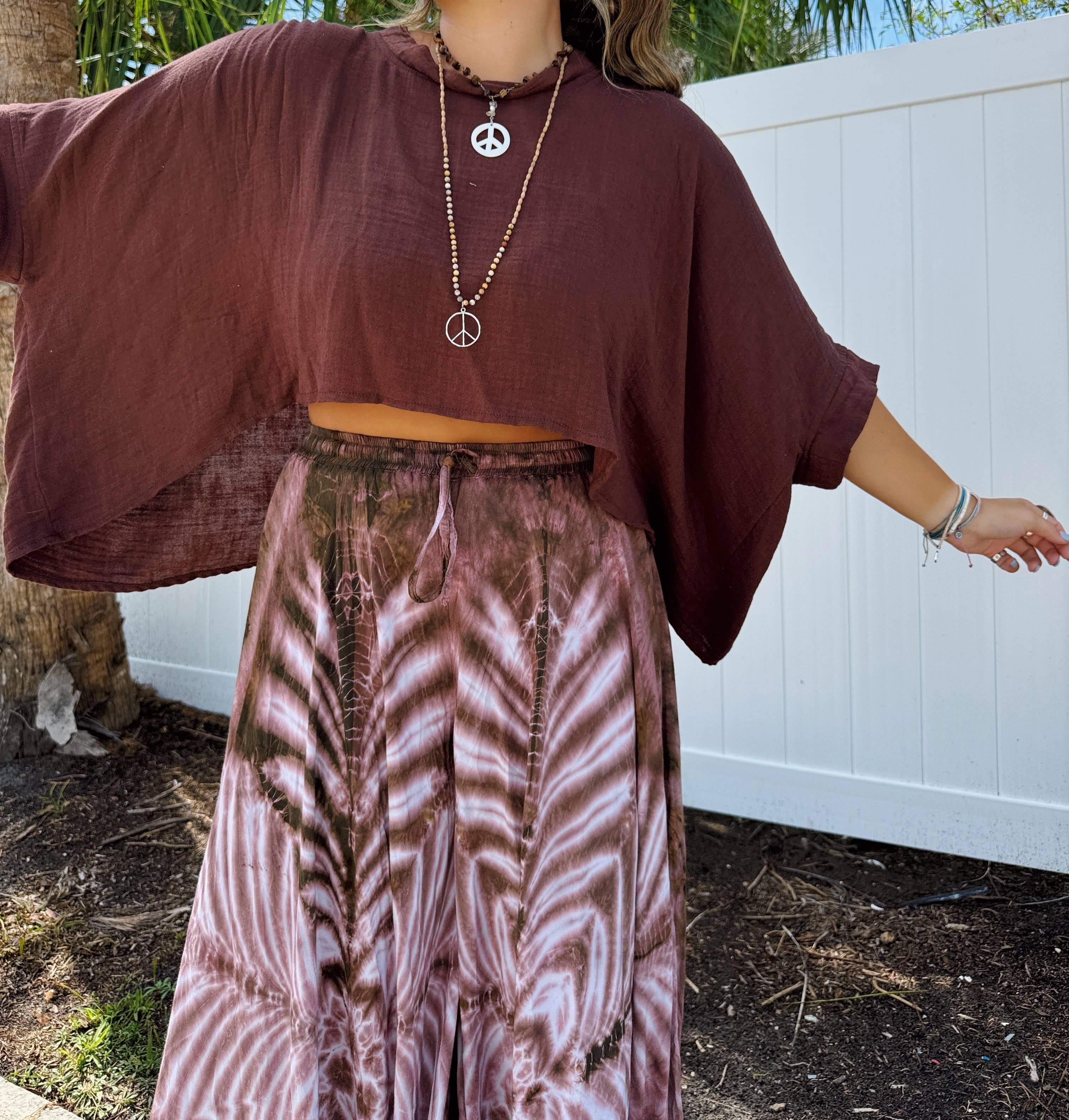 Bohemian Bamboo Organic Cotton Tee Shirt