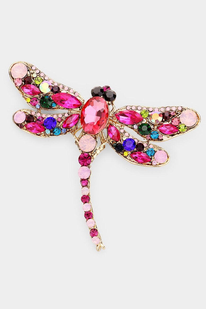 Dragonfly Brooch - Random Hippie