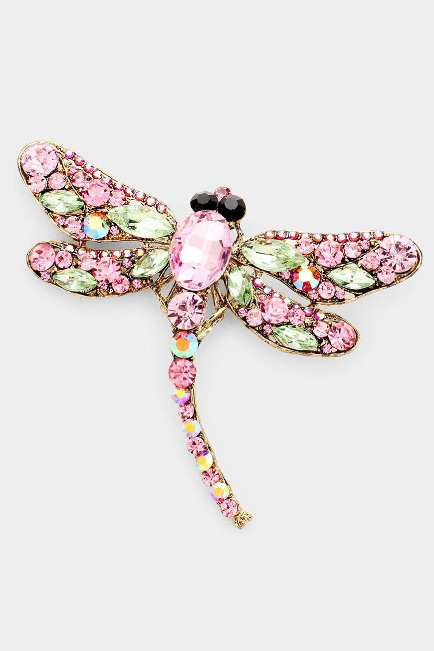 Dragonfly Brooch - Random Hippie