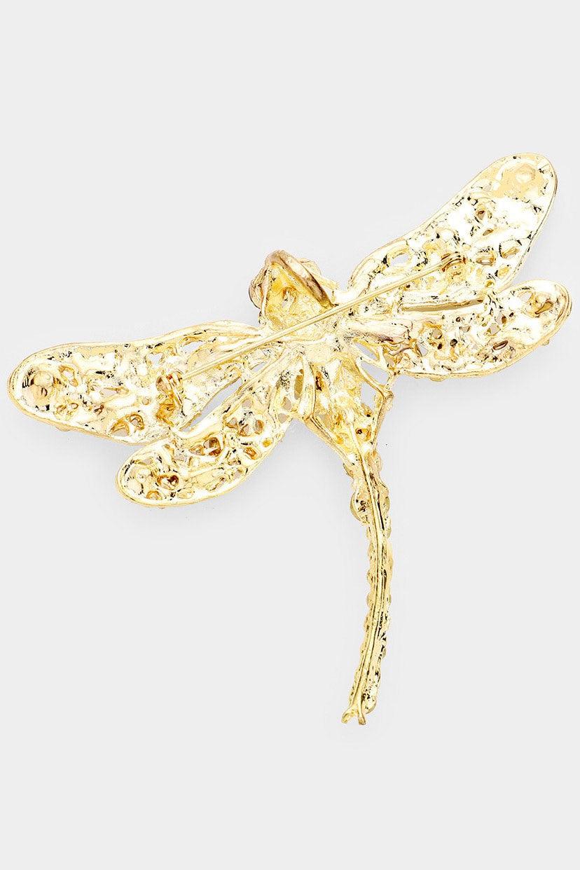 Dragonfly Brooch - Random Hippie