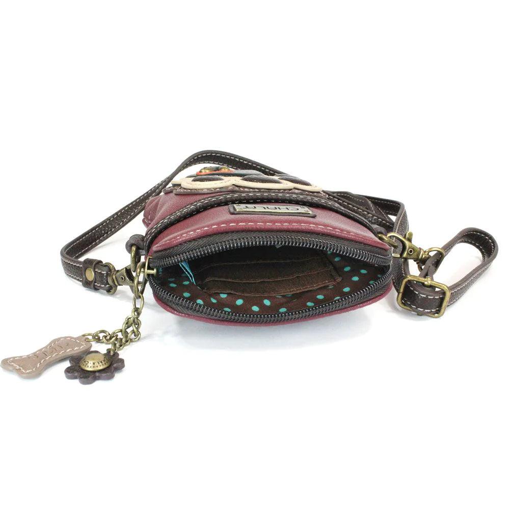 Pawprint Cellphone Crossbody Bag in Red - Random Hippie