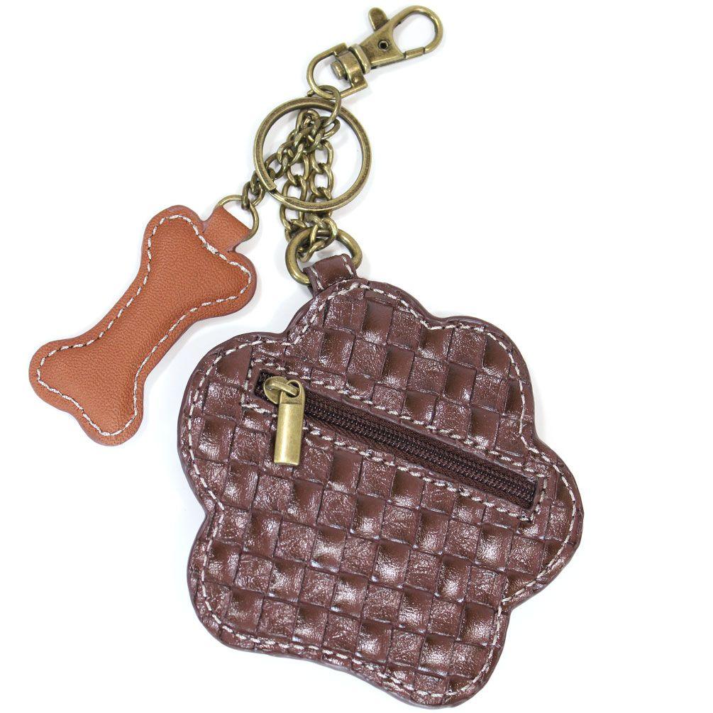 Pawprint Key Fob/ Coin Purse - Random Hippie