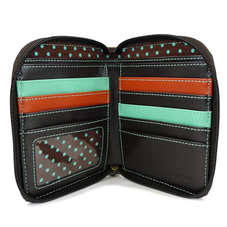 Zip Around Shih Tzu Wallet - Random Hippie