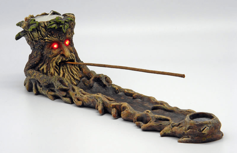 Green Man Incense Burner - Random Hippie