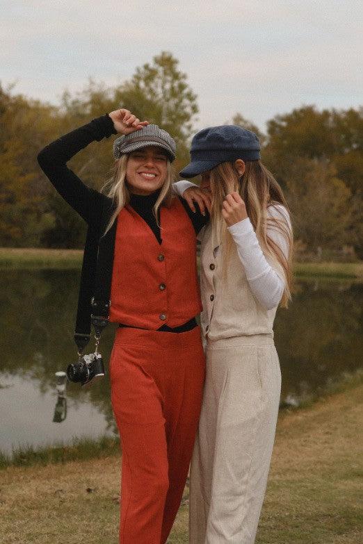 High Waist Linen Pants - Random Hippie