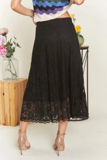 Lace Maxi Skirt - Random Hippie