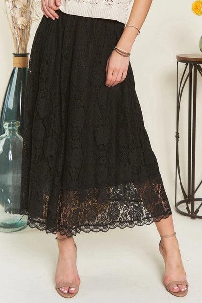 Lace Maxi Skirt - Random Hippie