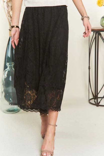 Lace Maxi Skirt - Random Hippie