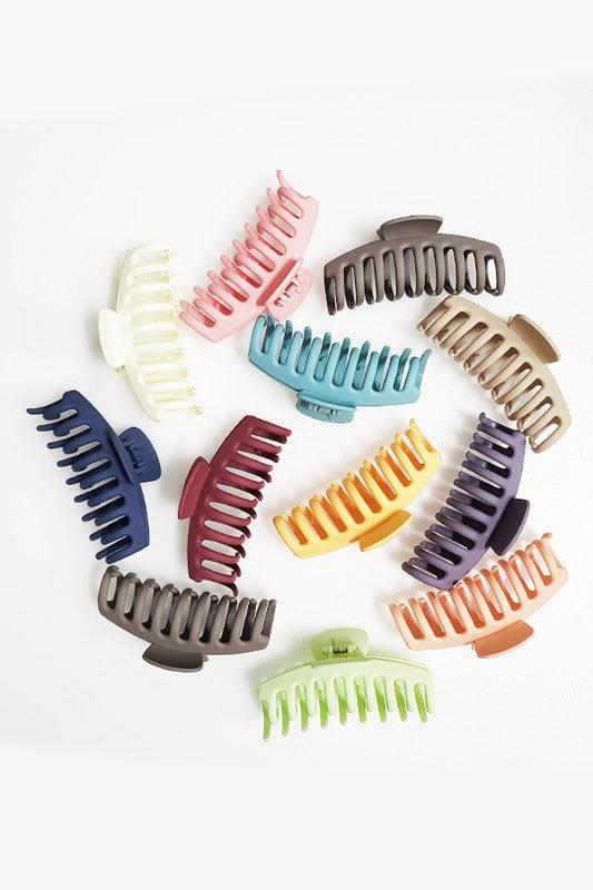 Matte Hair Claw 4.5".