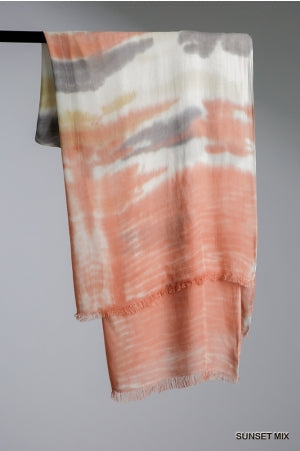 Tie Dye Scarf.