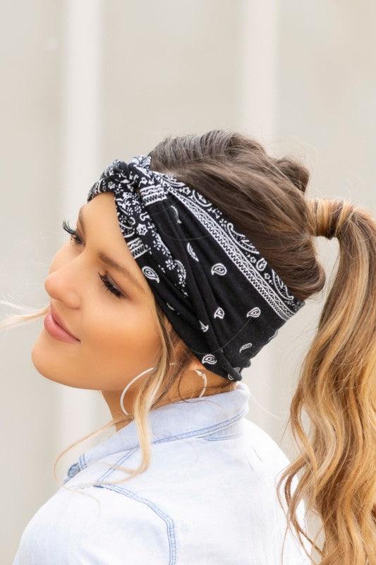 Twist Bandana Headwrap.
