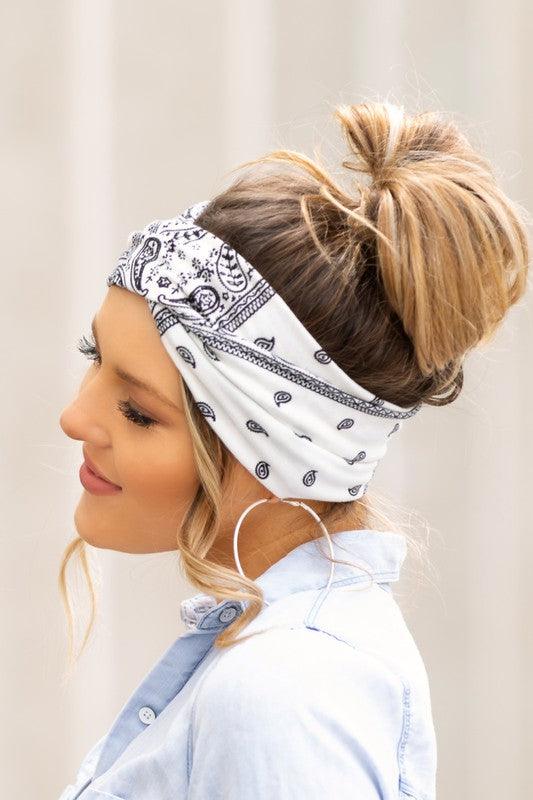 Twist Bandana Headwrap.