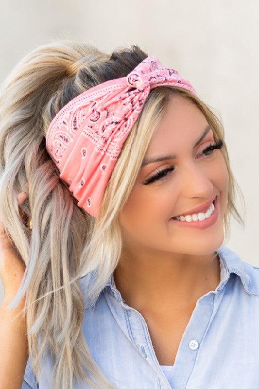 Twist Bandana Headwrap.
