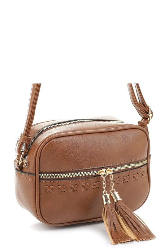 Whipstitch Crossbody - Random Hippie