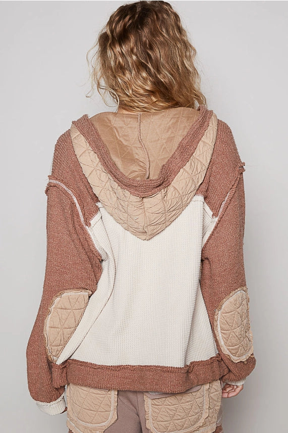 Quilted Thermal Hoodie Jacket