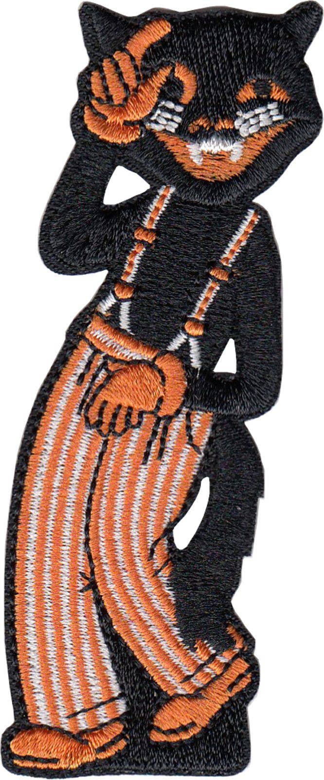 Patch - Vintage Black Cat Band - The Dancer