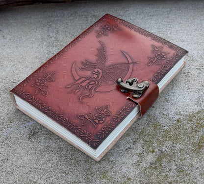 Angel Leather Journal Embossed