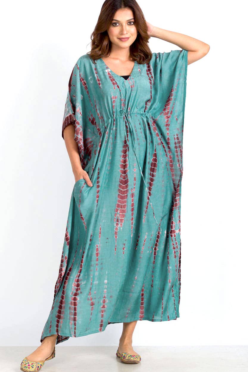 Shibori Kaftans