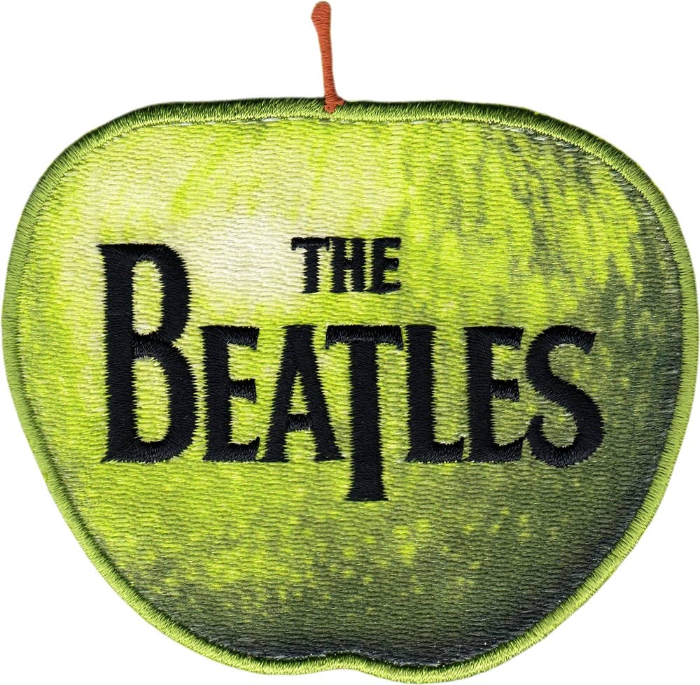 3.5" Patch - The Beatles - Green Apple Logo