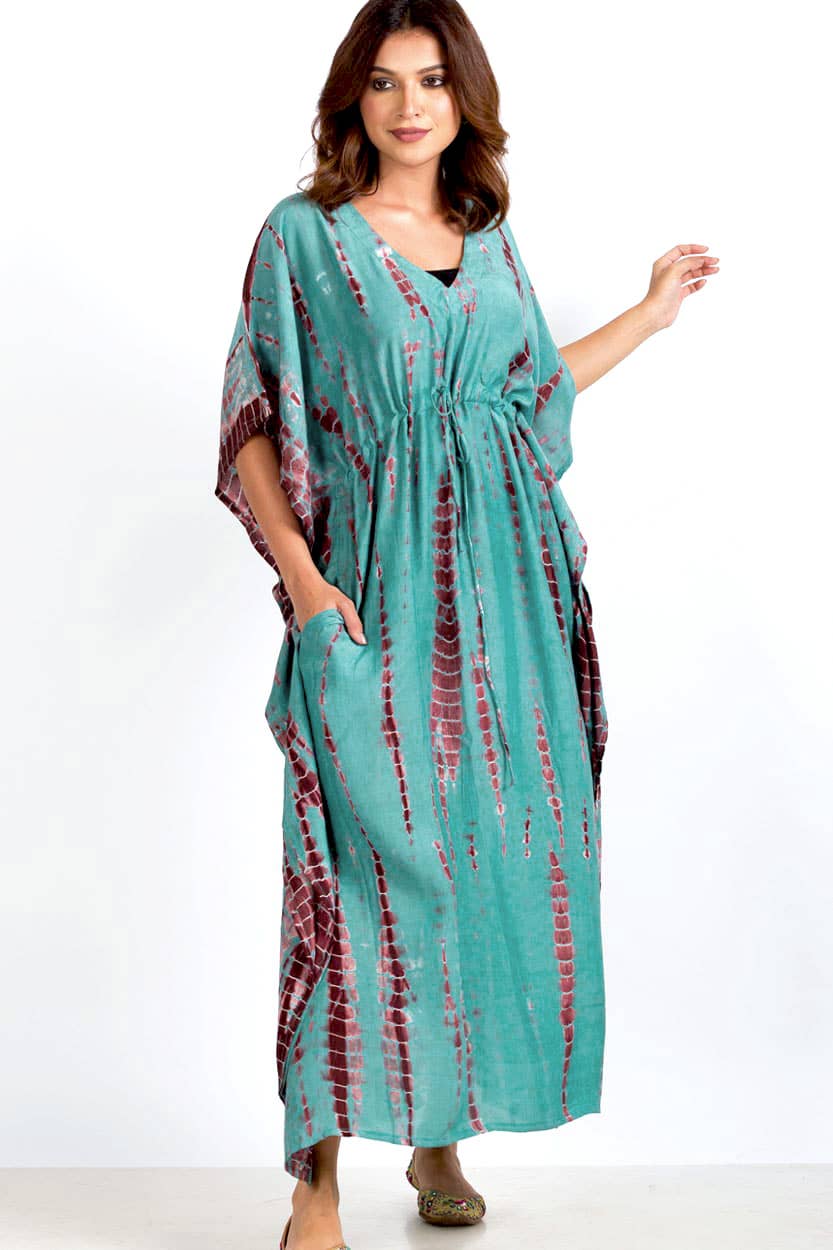 Shibori Kaftans