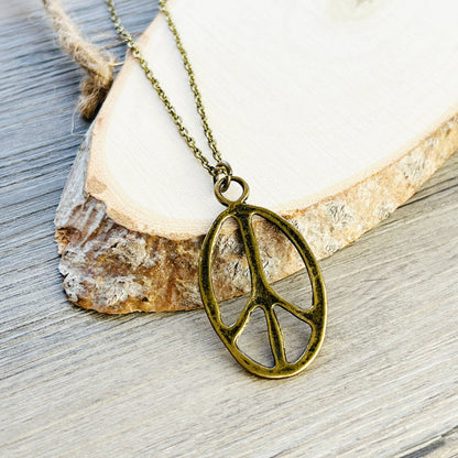 Peace Symbol Necklace