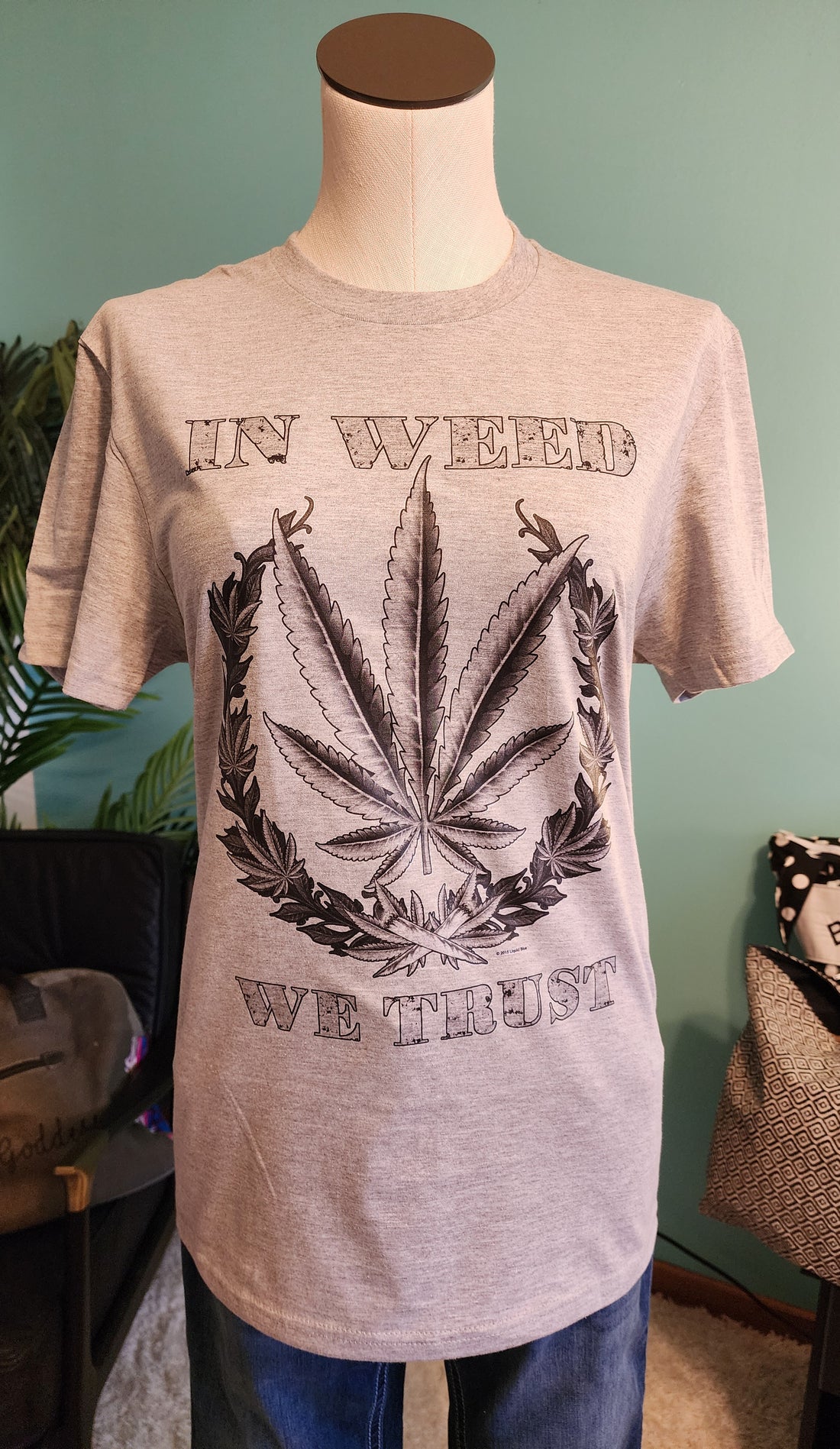 In Weed We Trust Solar T-shirt