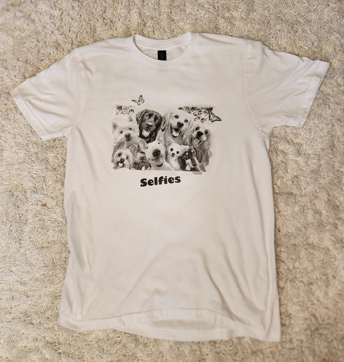 Solar Color Changing Selfie T-Shirt