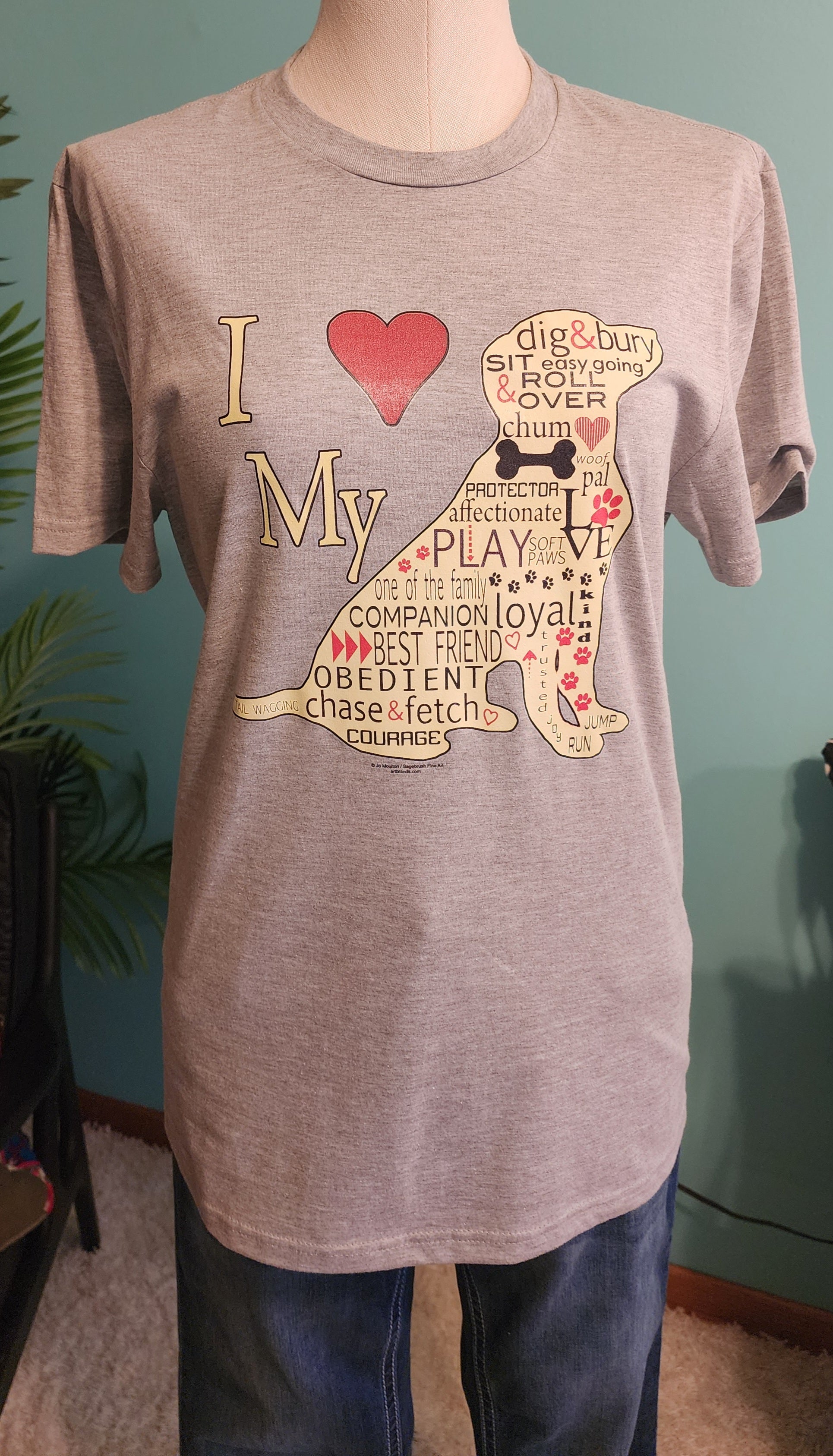 I Love My Dog T-shirt