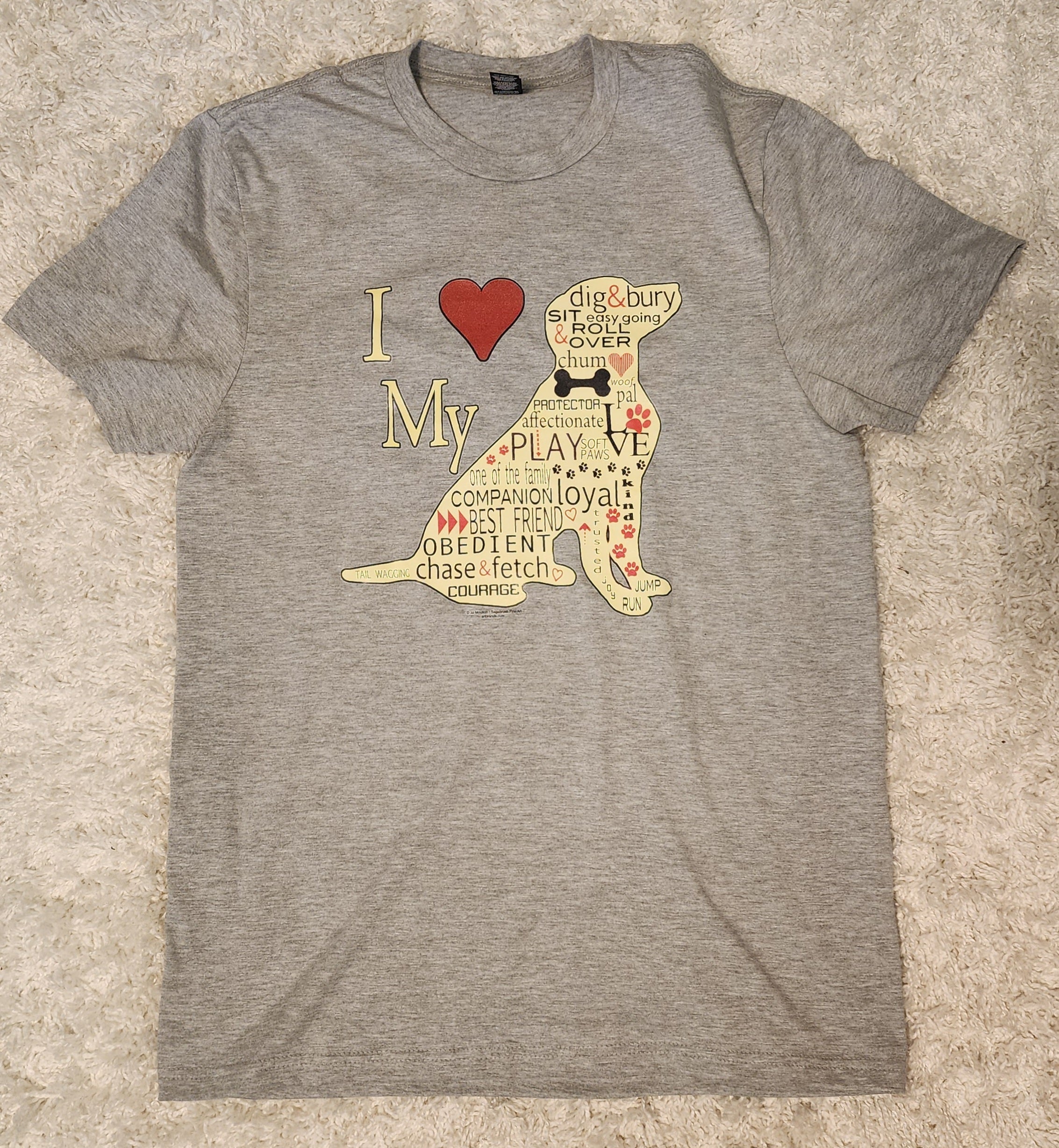 I Love My Dog T-shirt