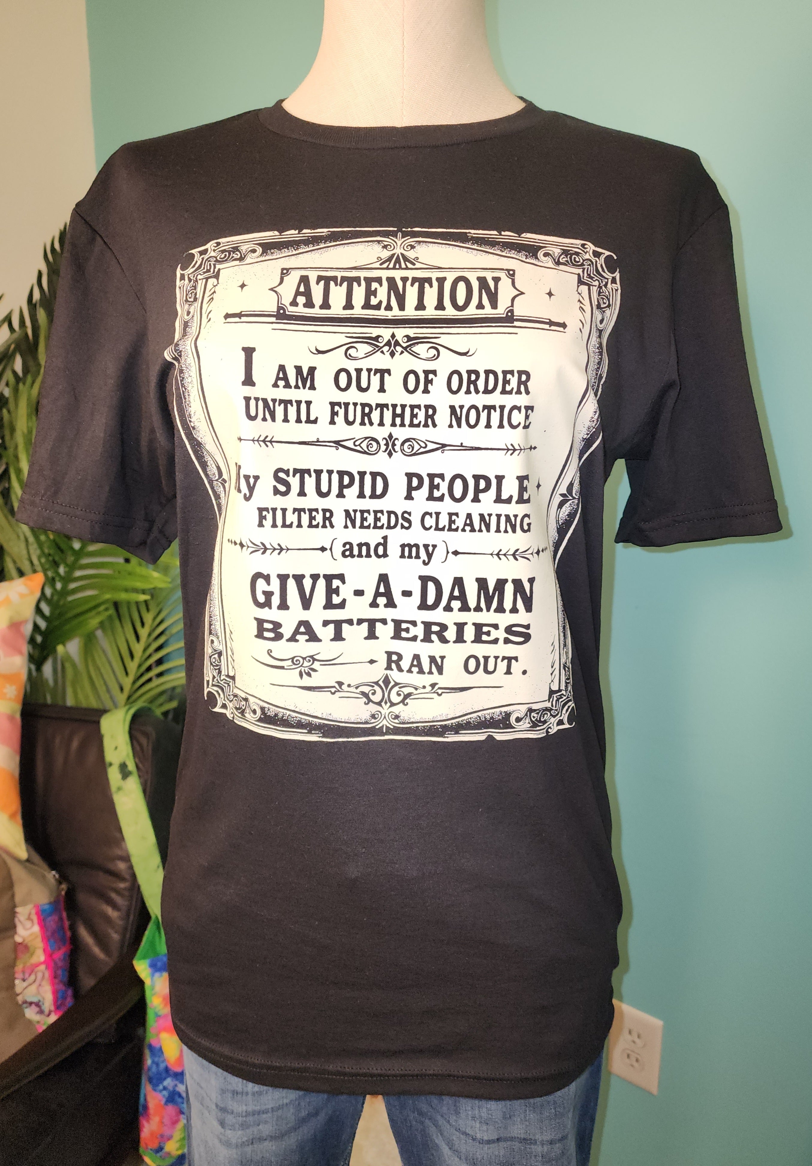 Attention T-shirt