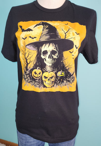 Witch and Pumpkins T-Shirt