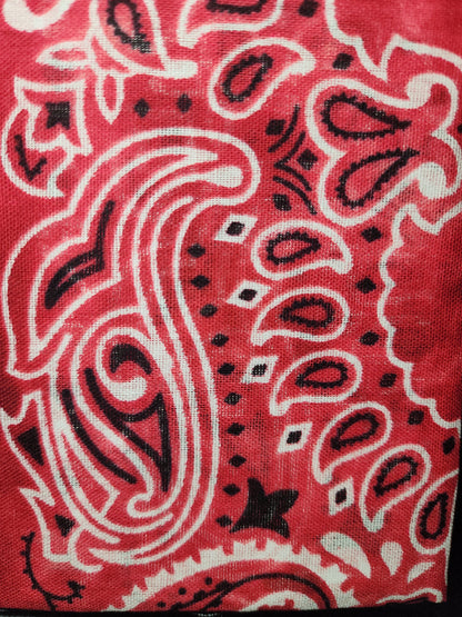 Tie Dyed Paisley Pattern Bandanas