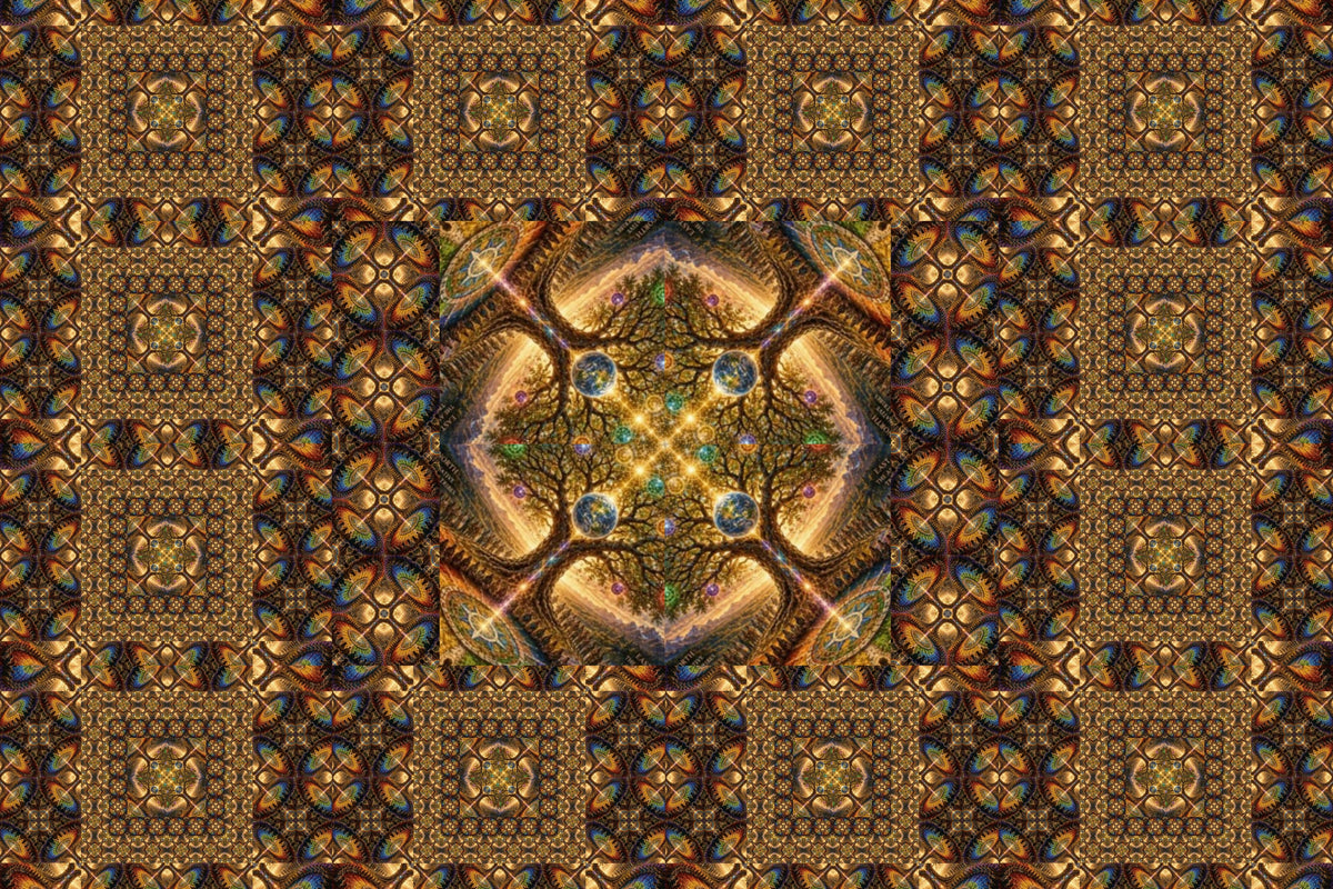 Kaleidoscope Puzzle Signe by Artist
