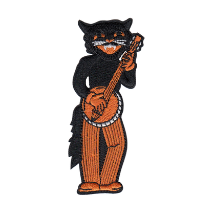 Patch - Vintage Black Cat Band - 4 Piece Set