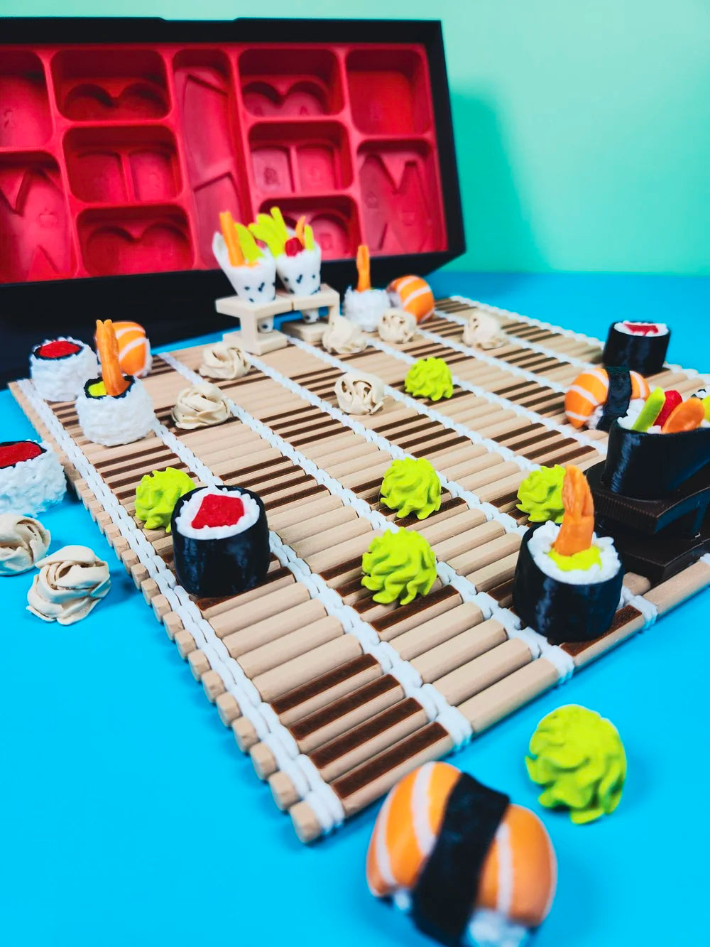 Sushi Bento Box Chess Set