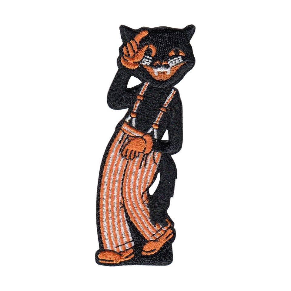 Patch - Vintage Black Cat Band - 4 Piece Set