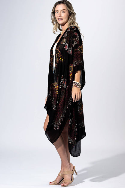Ember Medallion Kimono