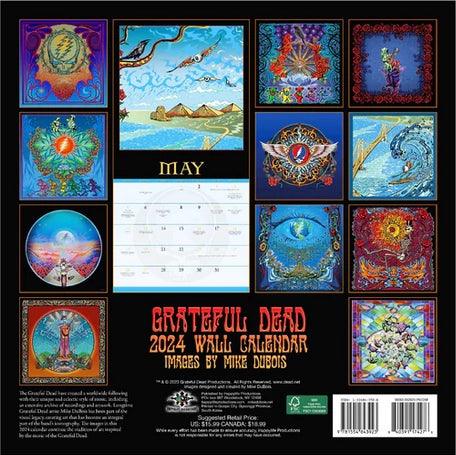 2024 Grateful Dead Wall Calendar - Random Hippie