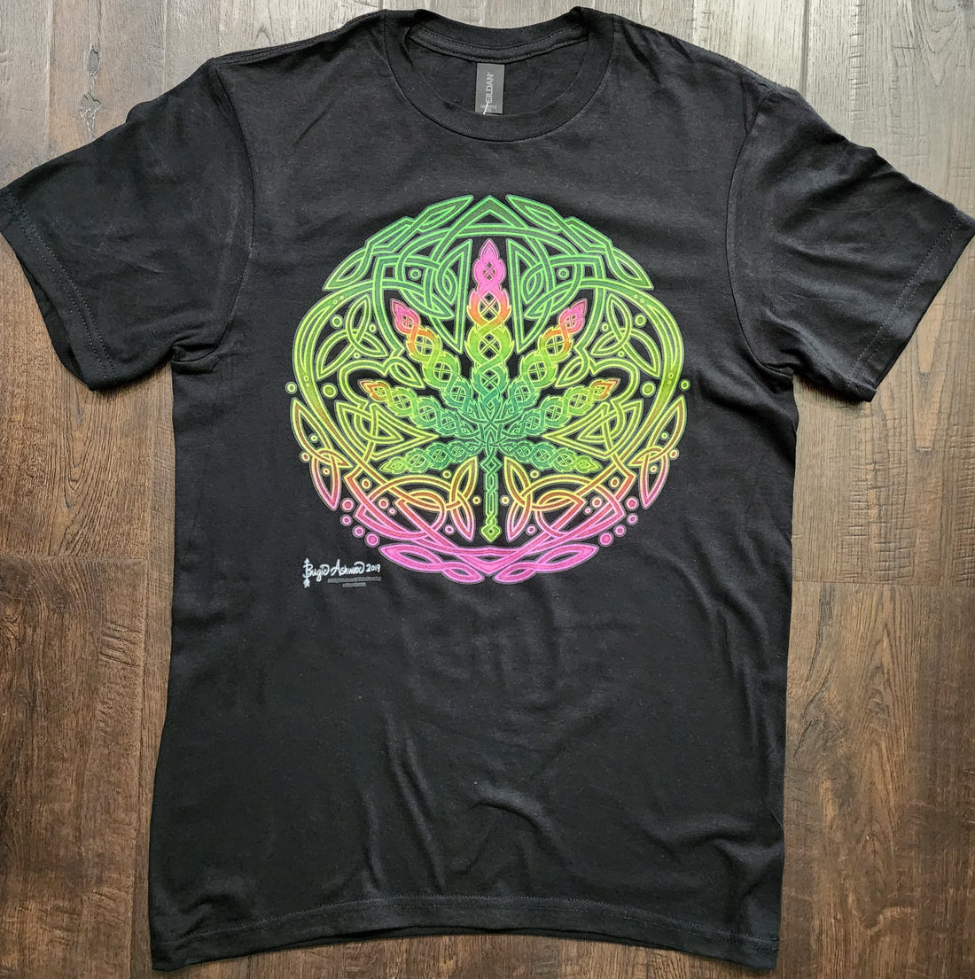 Celtic Cannabis Leaf