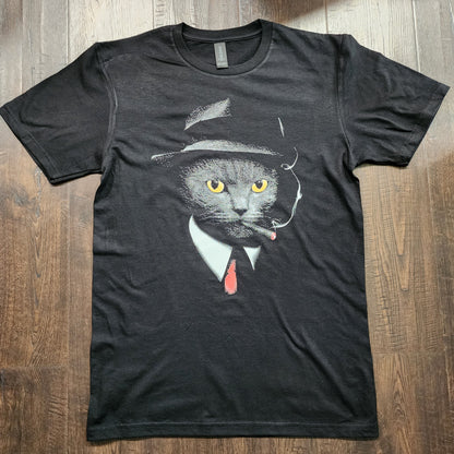 Smoking Cat T-Shirt