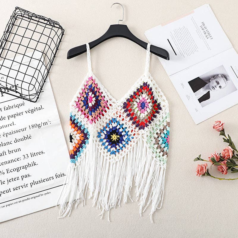 Bohemian Crochet Design Camisole