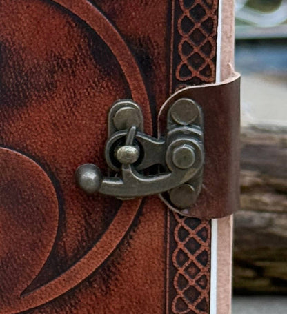Yin Yang Leather Journal Embossed