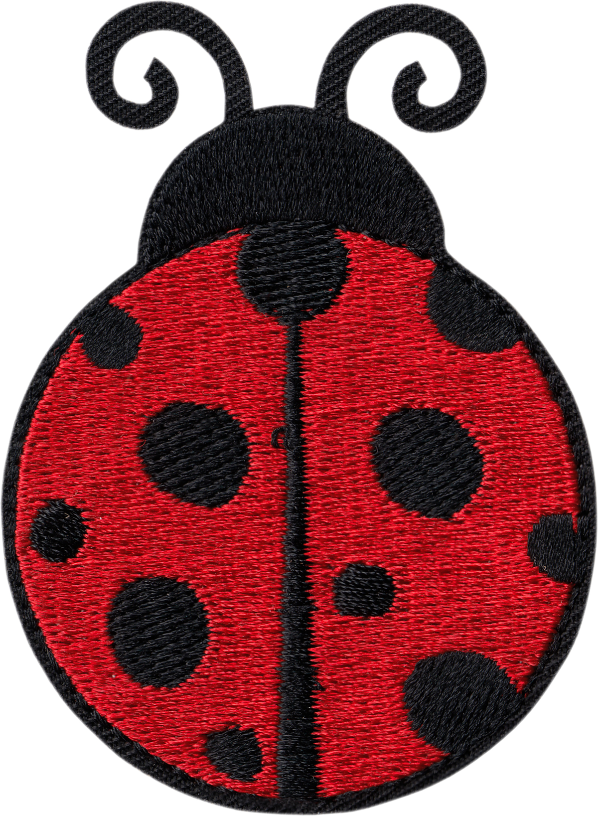 Patch - Adorable Red &amp; Black Spotted Ladybug - 2.56"