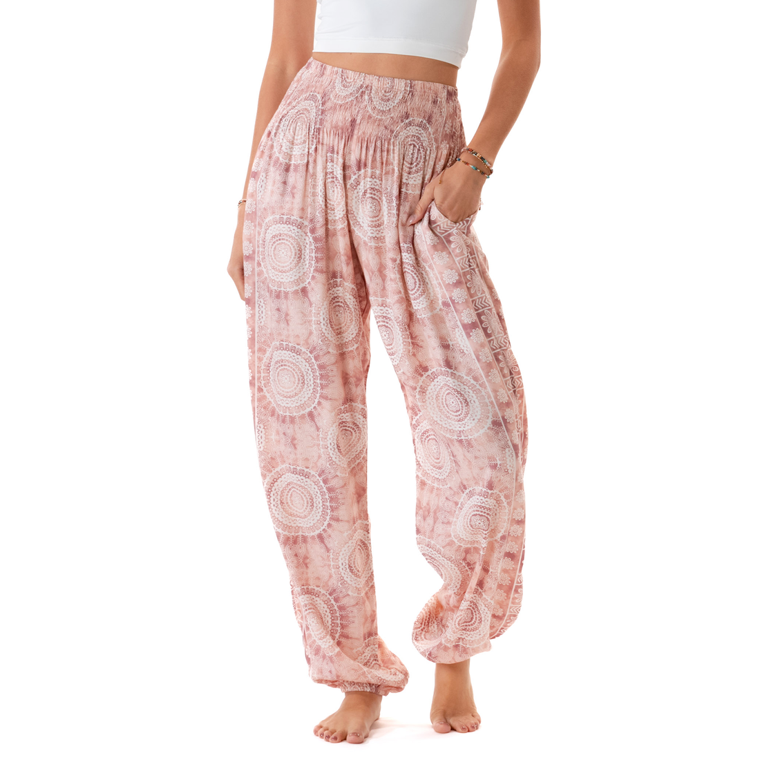 Baja Harem Pants with Pockets- Tall