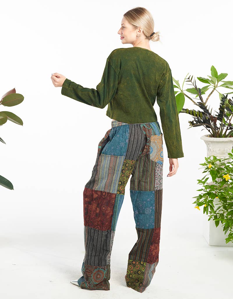 Patchwork Pants