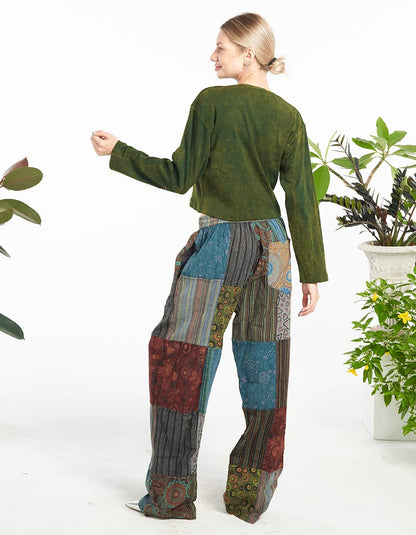 Patchwork Pants