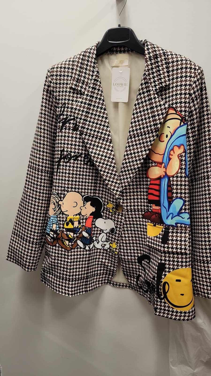 Italian "SNOOPY" Leopard Print Blazer