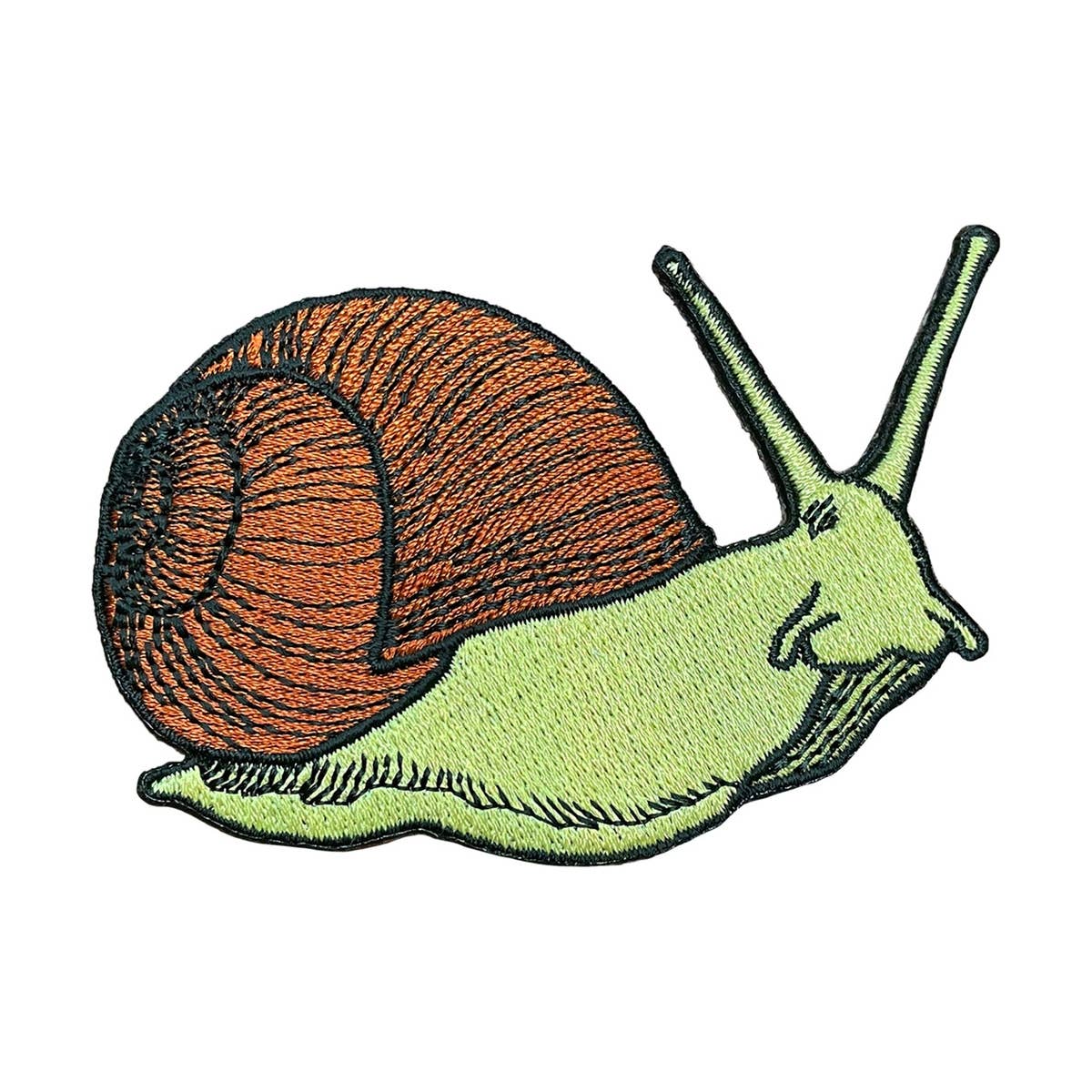 Patch - Snail Slow Living Determined Nature Humor Quirky