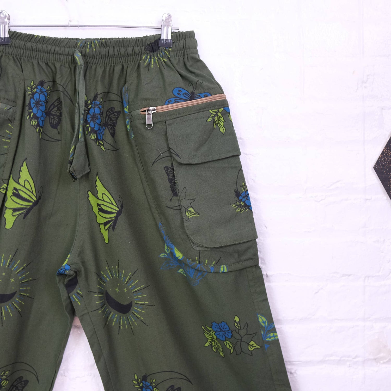 Whimsy Goth Inspired Boho Hippie Unisex Pants