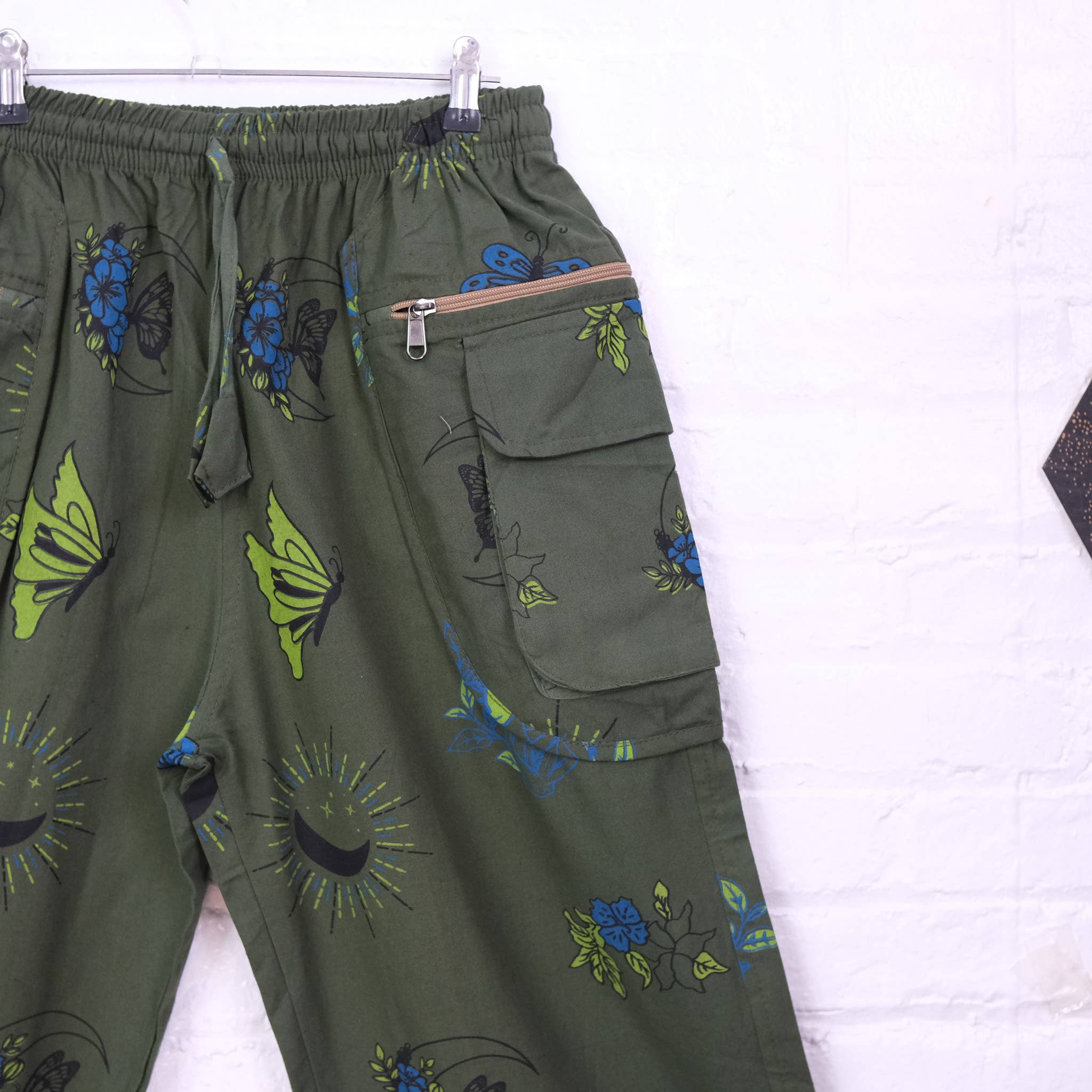 Whimsy Goth Inspired Boho Hippie Unisex Pants